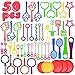 Bubble Wand Assortment (50 Pieces) Summer Wands Fun Bubbles Outdoors Activity party favors primary