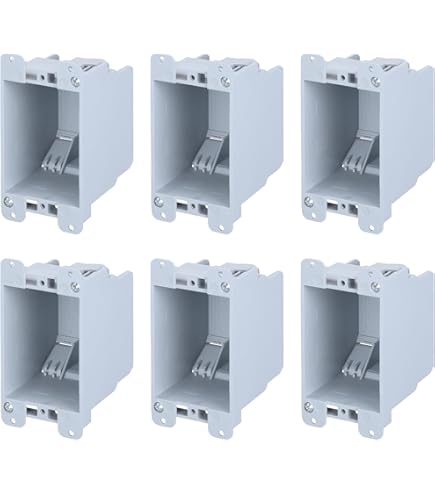 LEONLITE Old Work Electrical Outlet Box One Gang, Ultra-deep