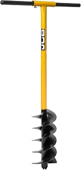 JCB 6" Fence Post Auger 150mm Tubular Steel Post Hole Digger Tool view 8