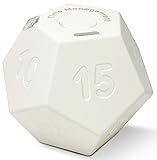 CreaViva Cube Timer, Pomodoro Timer, Rechargeable