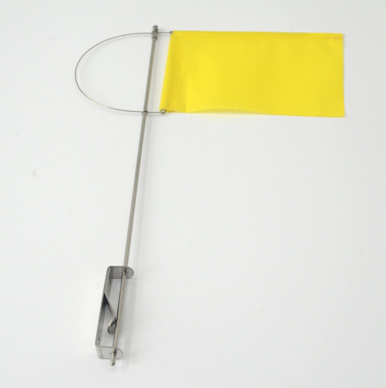 New Marine Sticker with side holder and cloth, 125 mm (yellow).