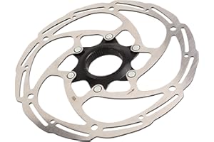 Disc Brake Rotor, Average Force Steel Steel Bike Center Lock Disc Brake Rotor Non Deformation Reduce Heat Transfer for Road M