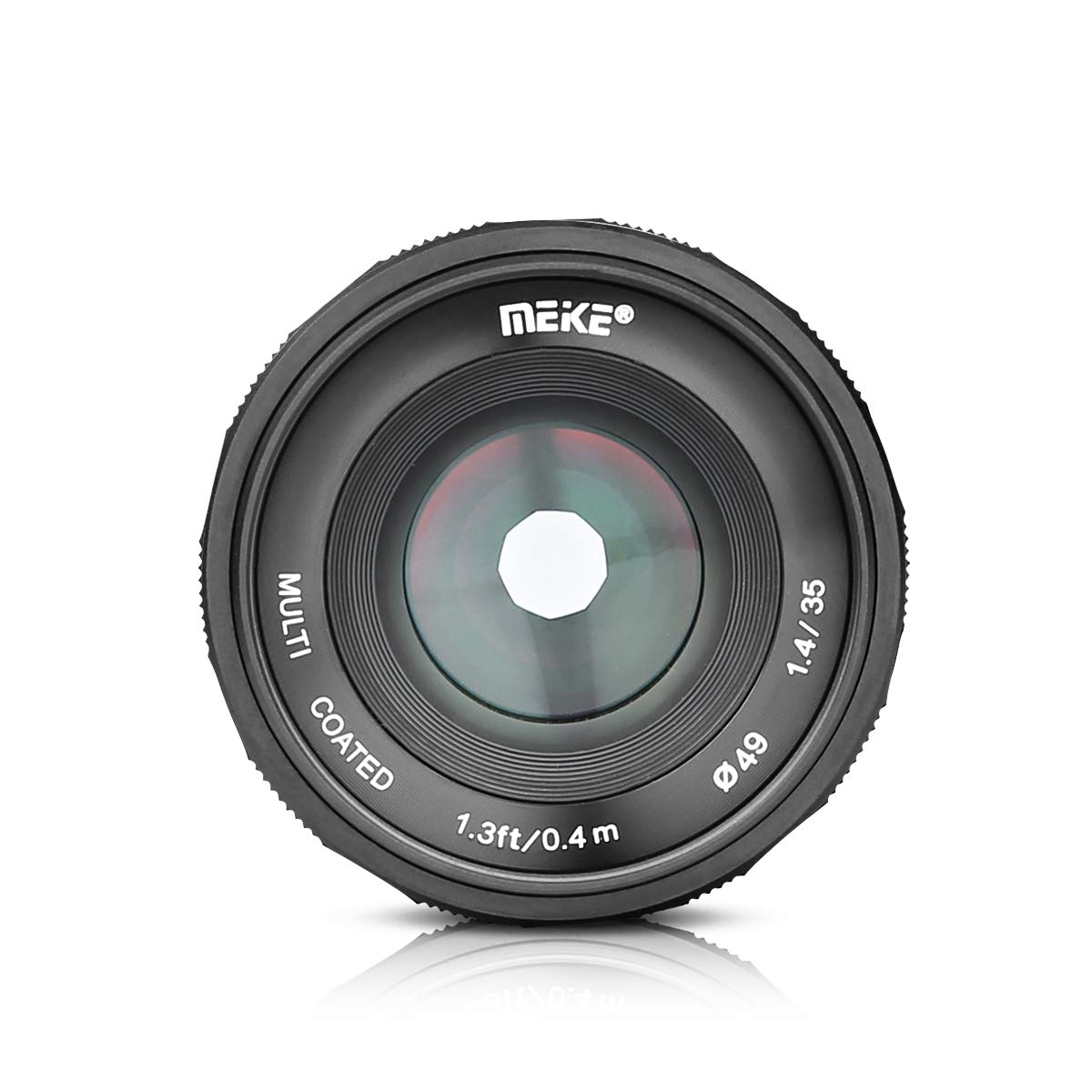MEIKE MK-35mm F/1.4 Manual Focus Large Aperture Lens Compatible with Fujifilm Mirrorless Camera Such as X-T1 X-T2