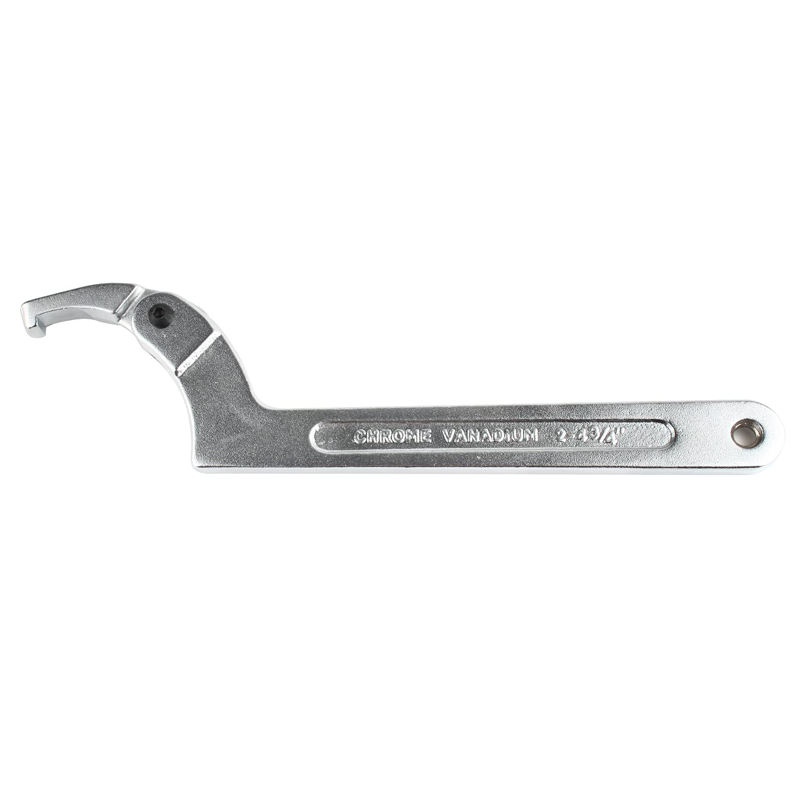 Larcele Hook Wrench for Nut, Side Adjustable Spanner YYBS-01 (Square Head, 2-4 3/4inch(51-121mm))