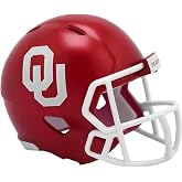 Oklahoma Sooners NCAA Revolution Mini Pocket Pro Size Football Helmet - New in Riddell Retail Clamshell