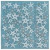 Liora Manne Indoor/Outdoor Rug, 7'10" Square, Starfish Aqua