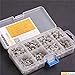 GEM-Inside Bali Style Metal Antique Tibetan Silver Spacer Beads Charms 400Pcs Jewelry Findings Jewelry Making DIY for Jewelry Making Findings (Included Plastic Container)