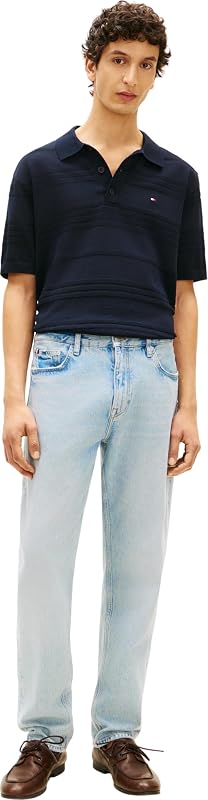 Harlem Ted Blue MW0MW42324 Regular Tapered Homme Denim 29W/30L — photo 5 sur 6