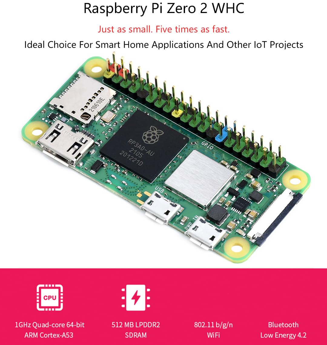 Mua Pi Zero 2 W Basic Kit with Pre Soldered Header Raspberry Pi Zero 2 ...