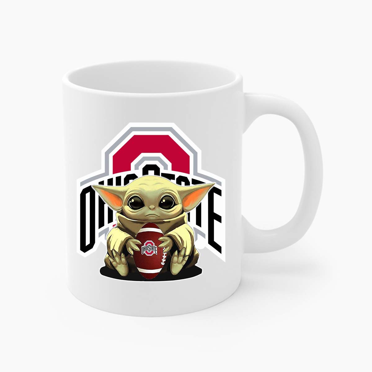 O H I O S T A T E Baby Yodan Mug Coffee Mug Latte Mug Travel Mug Tumbler Water Bottle Handmade Cjp Org In