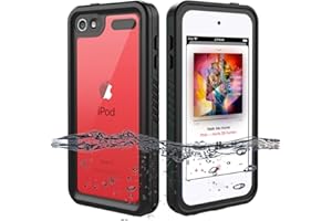 iPod Touch 7 Case, iPod Touch 6 Case, iPod Touch 5 Case, OWKEY Full Body Waterproof Case Rugged Protection, Shock Dirt Snow Proof Protective Cover for iPod Touch 7th/6th/5th Generation