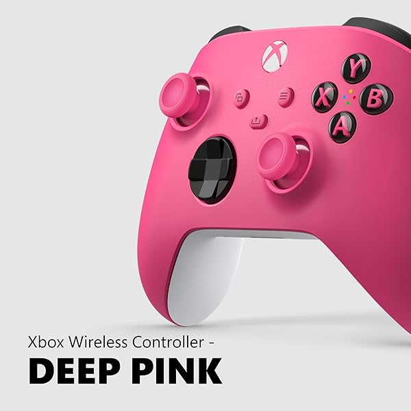XBOX WIRELESS GAMING CONTROLLER (2025) – DEEP PINK – PLAY ON, WINDOWS, ANDROID, IOS, FIRETV STICKS, SMART TVS, VR HEADSETS