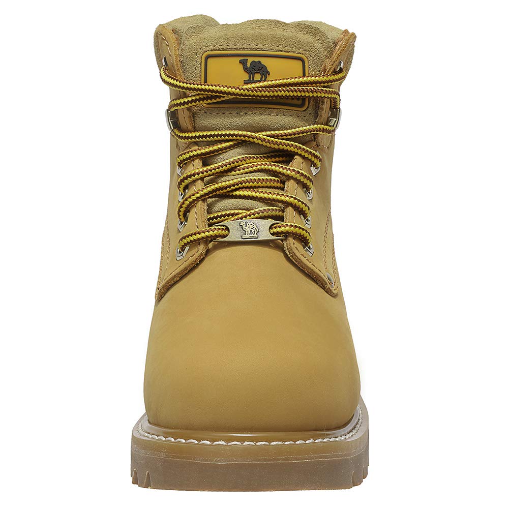CAMEL CROWN Women Work Boots Genuine Leather 6\