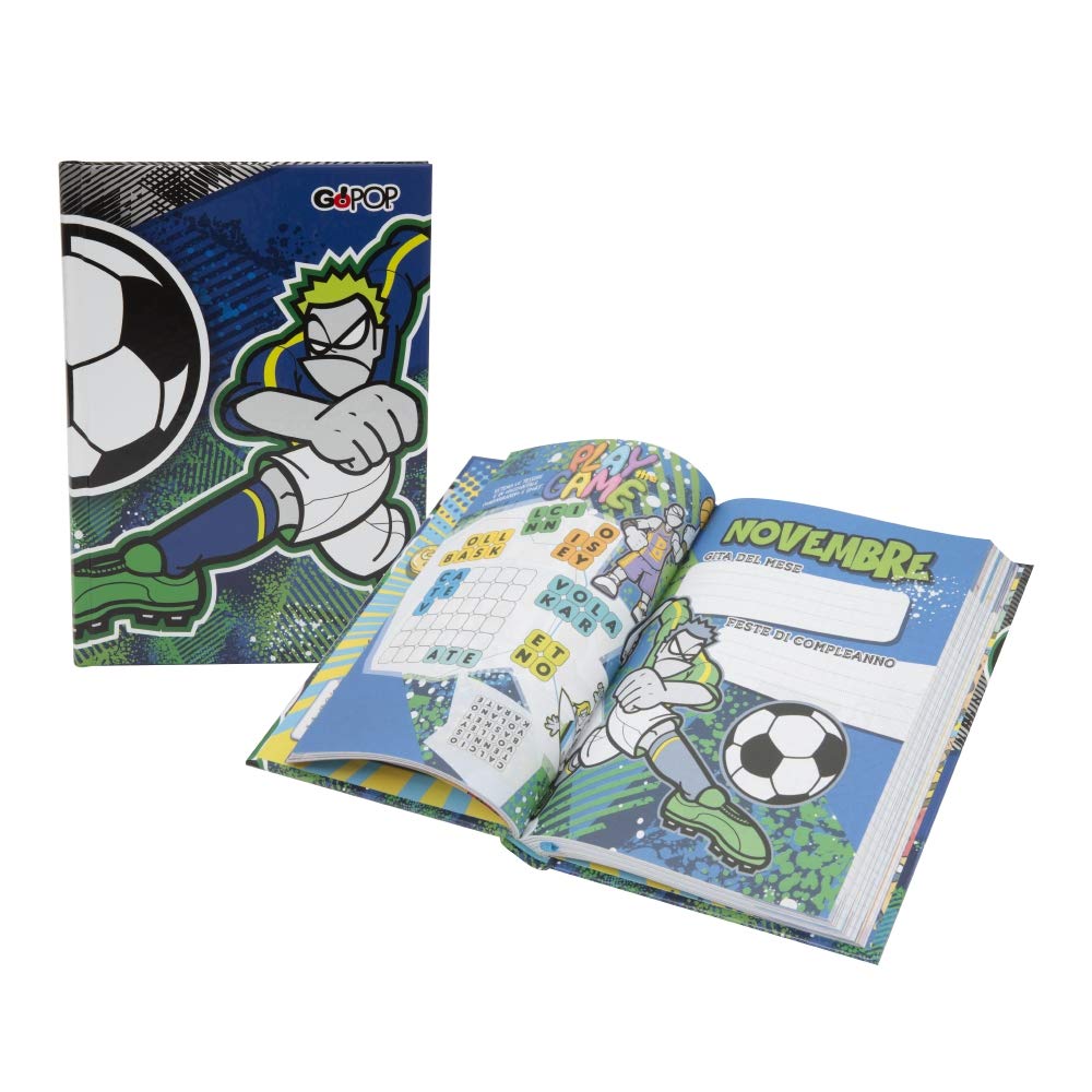 Go Pop GG9A5200 School Diary, Multicoloured