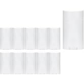 Smart Solutions 2oz White Deodorant Containers with Lids, 10 Pack | Empty Refillable Twist-Up Tubes for DIY Deodorant, Balm &amp; Skincare, BPA-Free Plastic