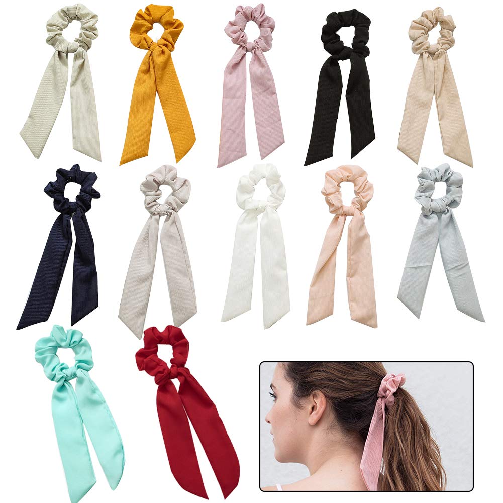 Scrunchies Bows Tie Hair Bands Hair Bow 