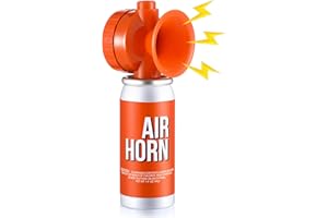 ElectricWise Air Horn 1.4oz, 122dB Loud Air Horns for Safety, Heard Up to 1/2 Mile Away, Small Boat Marine Horn Can, Meet US Coast Guard, Emergency Use for Marine Boating
