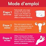 Asan Menstrual Cup Heavy Flow - Easy Insertion, 12 Hour Leakproof view 5
