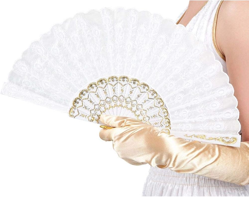 Boland White Fan - Grey, White - One Size