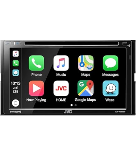 Amazon.com: JVC KW-V660BT Apple CarPlay Android Auto DVD/CD