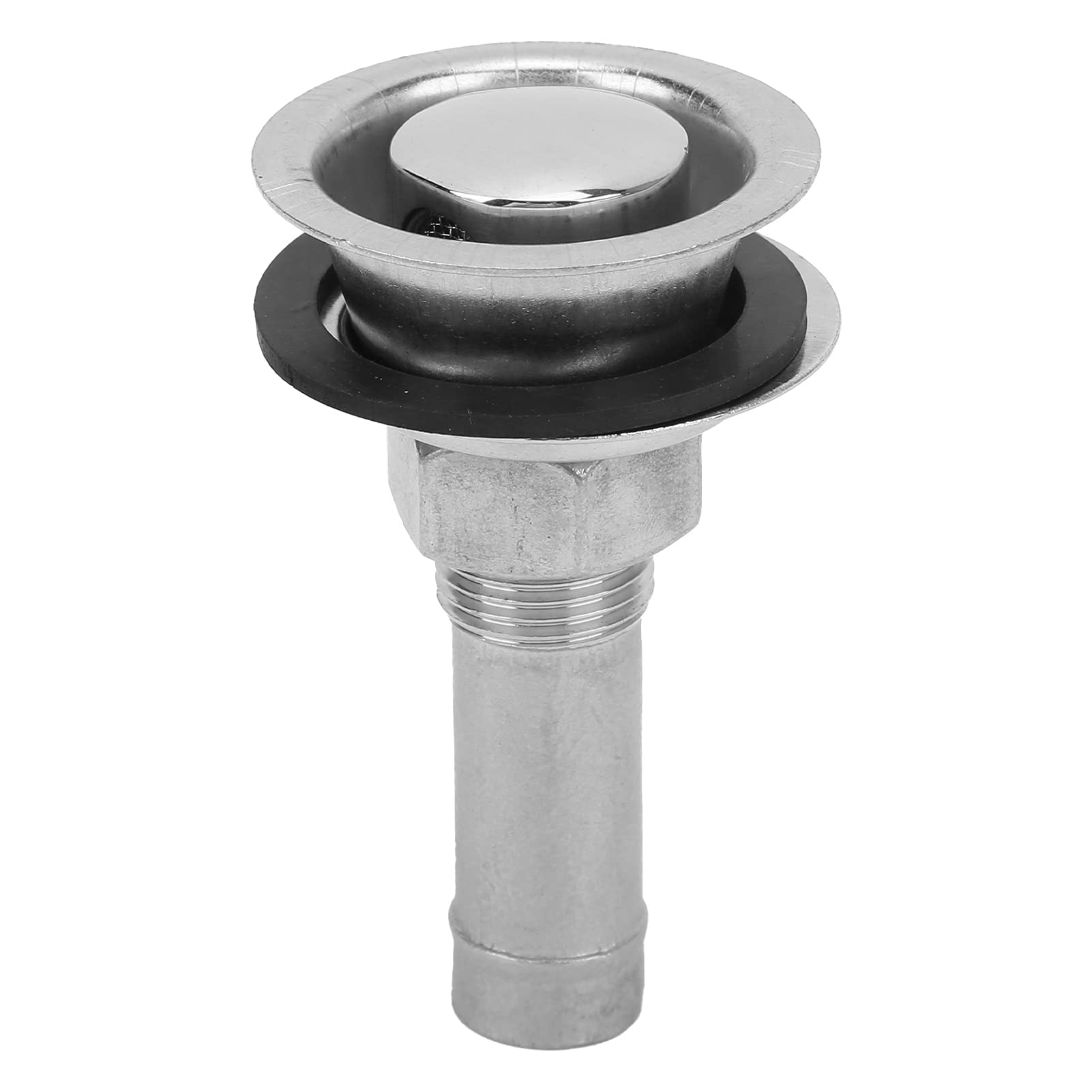 Tissting 5/8in Thru Hull Fuel Tank Vent 316 Stainless Steel Marine Fuel Vent with Mounting Gasket Boat Hardware for Ship Yacht