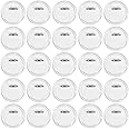 BUYGO 25Pcs 3 Inch Button Badges with Pin, Clear Button Badges Craft Buttons Large Photo Buttons Pins Picture Acrylic Design Button Badge for Craft Supplies, DIY Badges Pins, School Projects (7.5cm)