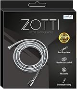 ZOTTI Shower Hose 2m Stainless Steel Replacement Universal 1/2" Fitting view 9