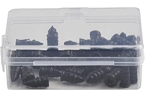 Tire Repair Nails Rubber Screw Nails 20PCS for Car Motorcycle Truck Bus Tubeless Tire Puncture Fix with Storage Box