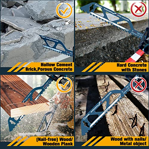 Saker Saw BladeDemolition Masonry Reciprocating Hard Alloy Saw Blades