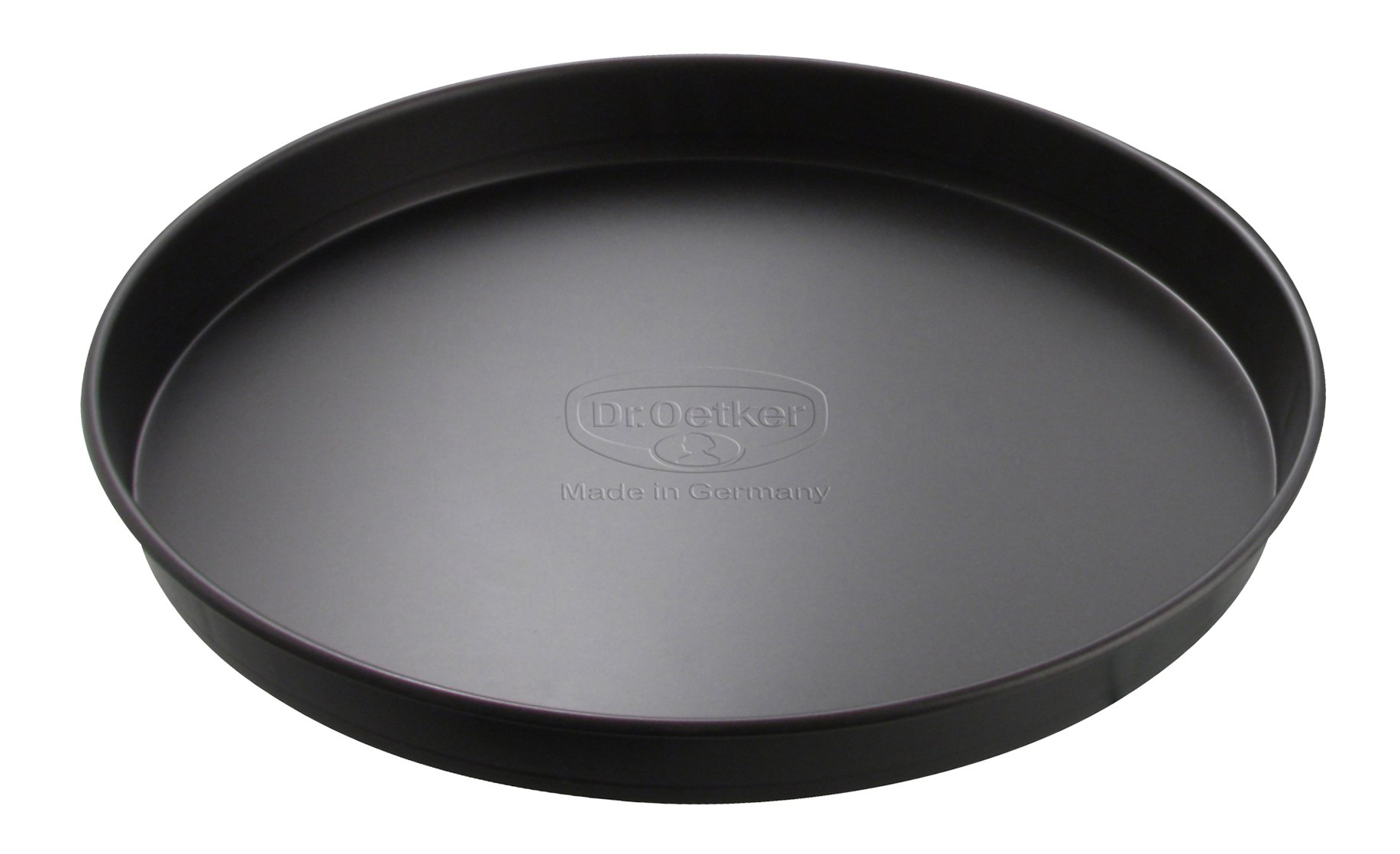 Dr.Oetker "Tradition Pizza/Baking Tray, Steel, Black, 28 cm
