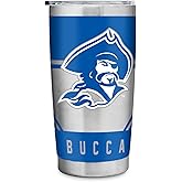 Rico Industries NCAA Blinn Buccaneers Standard 20oz Stainless Steel Tumbler with Lid - Great For Coffee, Tea, Water or Cocktails