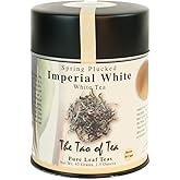The Tao of Tea, Imperial White Tea, Loose Leaf, 3.5-Ounce Tins (Pack of 2)