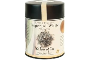 The Tao of Tea, Imperial White Tea, Loose Leaf, 3.5-Ounce Tins (Pack of 2)