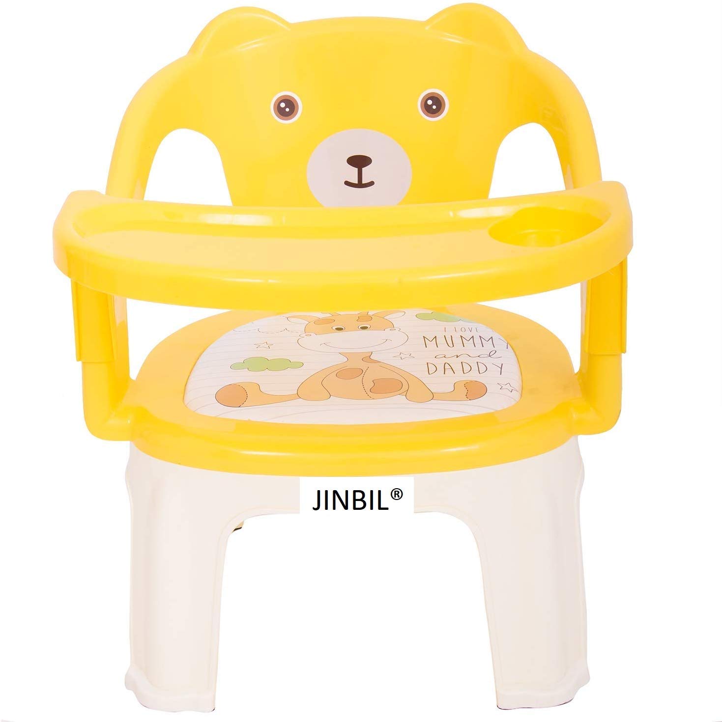 chair with feeding tray