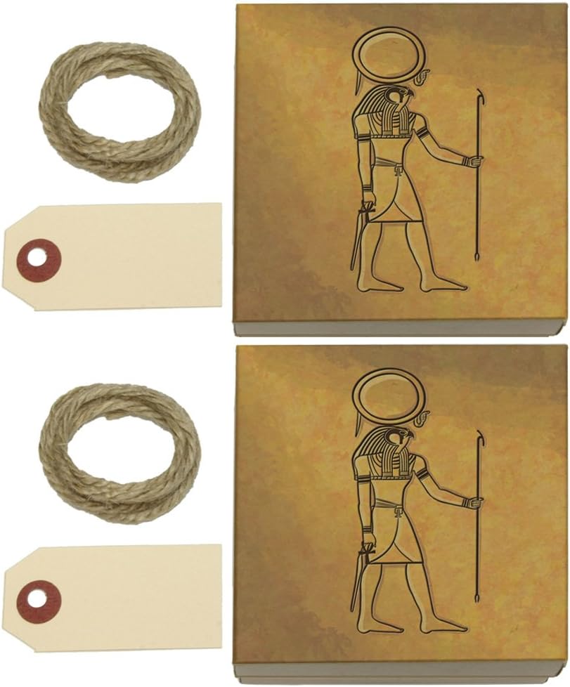 Ra Ancient Egyptian God Kraft Gift Boxes Set of 2 Arts