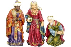 Hi-Line Gift Ltd 81856 3 Wise Men Christmas Nativity Pieces Decor