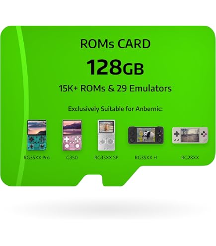 Amazon.com: 128G Game Card Preloaded with 15K+ Retro Games 35