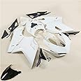 TCMT Unpainted Drilled ABS Bodywork Fairing Kit Fits For Ducati 848 1098 1198 2007-2012