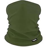 Vogium Adult Fleece Neck Warmer Gaiter | Windproof Face Mask for Winter Sports & Commuting | Unisex Warm Elastic Tube Scarf