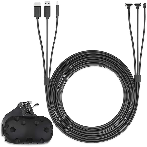 Amazon.com: HTC Headset Cable for Vive Pro 2 : Electronics
