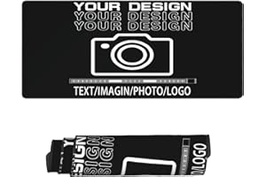 Custom Mouse Pad with Photo Text Personalized Picture Logo Non-Slip Game Computer Mouse Mat Customized Office Supplies 16x31i
