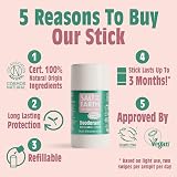 Salt Of The Earth Melon & Cucumber Deodorant Stick 84g Refillable UK Made view 2