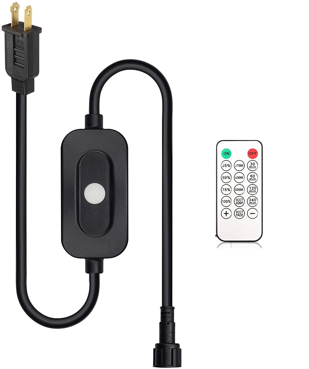 Photo 1 of Mlambert Only Compatible with 3 Color LED String Lights with Jump Fade Function, 3 in 1 Dimmable LED String Lights Adapter Controller
