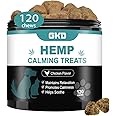 Hemp Calming Chews for Dogs, Dog Calming Treats Anxiety Relief 100% Golden Ratio of Natural Ingredients Treat, Aid with Separation, Barking, Stress Relief, Thunderstorms