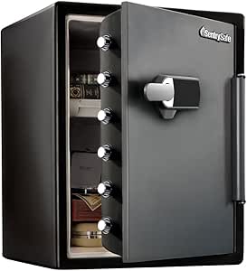 Master Lock Caja Fuerte de Seguridad [Ignifuga y Resistente al Agua] [Combinación Digital] [Sistema de Alarma] [XX large] -LFW205TWC: Amazon.es: Bricolaje y herramientas