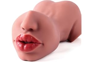 Pocket Pussy Male Masturbator Sex Doll - Sex Toys 2 in 1 Pocket Pussies Adult Toys with 3D Textured Realistic Vagina Sexy Mou