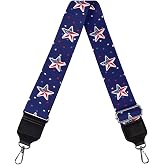 PCSJRKG Adjustable Purse Strap Replacement, Wide Shoulder Canvas Bag Strap, Crossbody Handbag Strap