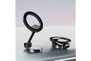 kiimiles Ultra-Strong Suction Cup Phone Mount for Car - Anti-Shock & Noiseless Dashboard & Windshield Holder, 360° Adjustable Hands-Free Mount for All Smartphone (5)