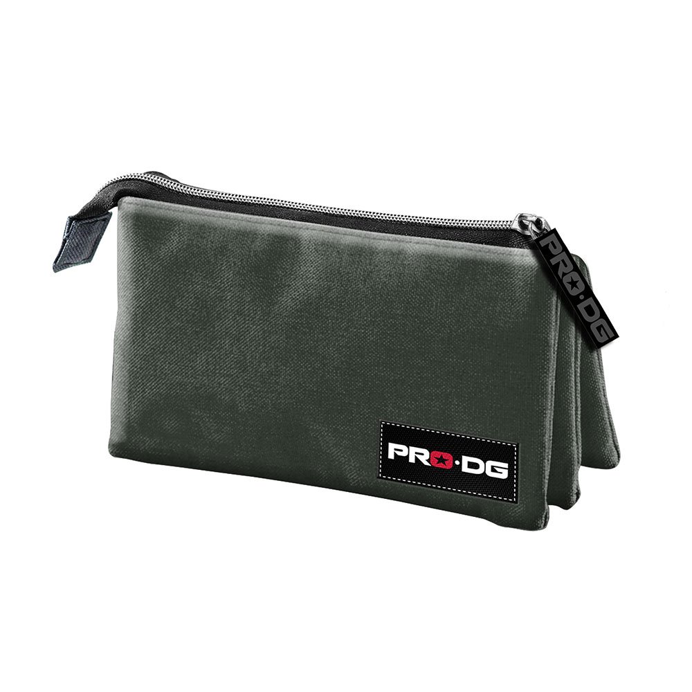 PRODG Khaki-Triple HS Pencil Case, Military Green, 23 x 11 cm