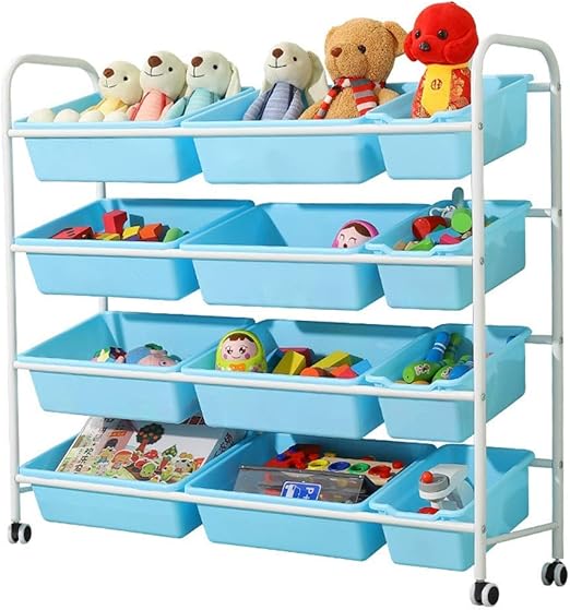 toy storage cart with wheels